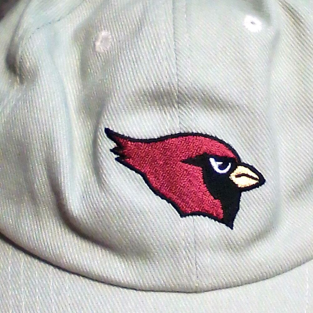 Arizona Cardinals Hat Cap Strapback Beige Red Adjustable Embroidered Football - Picture 8 of 9